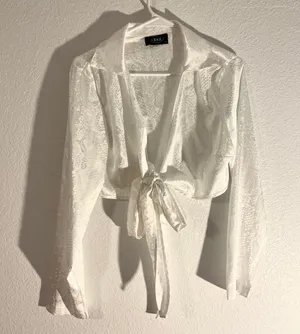 Cider White Tie Top thumbnail 1