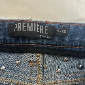 Premier Blue Boot Cut Jeans with Ornate Back Design thumbnail 5