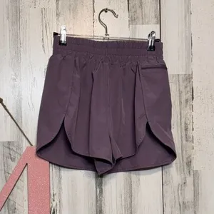 Y2K Romeo + Juliet Mauve Purple Athletic Shorts Skort Style Elastic Waist Size M thumbnail 1