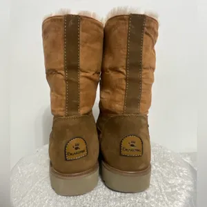Bearpaw Kayla II Waterproof Suede Boots with Sheepskin Lining – Size 7(B35)✨✨ thumbnail 3