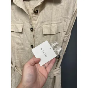 Ellen tracy LINEN BLEND SHIRT DRESS NWT small (b46 ) thumbnail 5