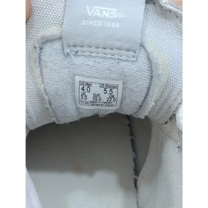 Vans Sk8-Hi Stacked Drizzle Grey Suede Platform High Top Shoes Women's 5.5 thumbnail 9