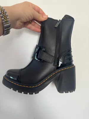 Dr. Martens Women's Gaya Heeled Chelsea Boot Black size 8 thumbnail 3