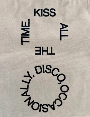 Harry Styles | "Kiss All The Time, Disco Occasionally exclusive pop up shop tote bag thumbnail 4