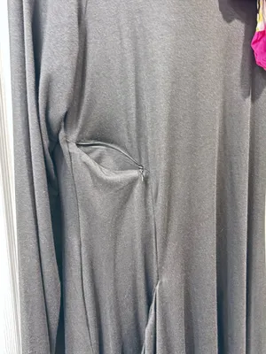 Betabrand Women’s Black Long Sleeve A-Line Dress Size Large Pockets thumbnail 5