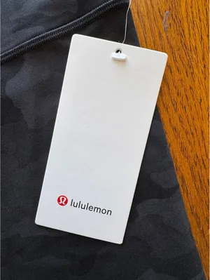 Lululemon Wunder Train High Rise 25” Heritage Camo Deep Coal Black Size 12 NWT thumbnail 5