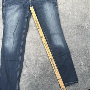 Ariat Real Denim Jeans Women 33R Blue Mid Rise Skinny Ella Stretch Denim Cowgirl thumbnail 8