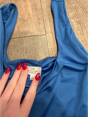 Amazon blue bodysuit thumbnail 2