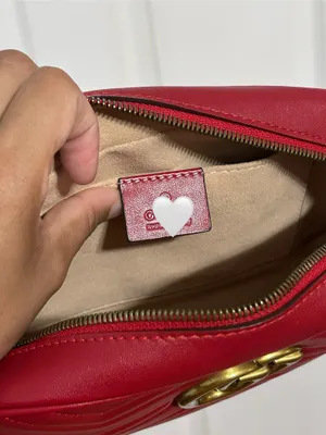 Red Faux Leather Crossbody Purse thumbnail 3