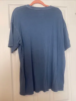American Eagle Outfitters Blue Tupac California Love Graphic Tee thumbnail 2