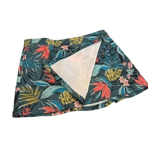 RipSkirt Hawaii Tropical Floral Hawaiian Wrap Swim Cover-Up Mini Skirt XL thumbnail 3
