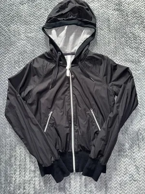 Lululemon Womens Swell Reversible Hooded Jacket Gray Black Full‎ Zip Hoodie Sz 4 thumbnail 1