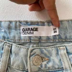 Garage Denim Vintage Cut Off Shorts Size 1/25 Light Wash Distressed Y2K thumbnail 4