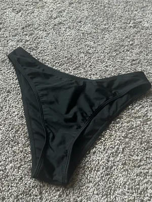 SHEIN Black Bikini Bottom thumbnail 2