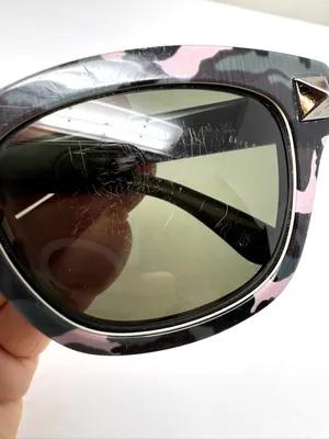 VALENTINO GARAVANI Rockstud safari sunglasses, unisex, made in Italy thumbnail 13