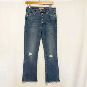 7‎ For All Mankind Women's Ultra High Rise Slim Kick Flare Jeans size 28 thumbnail 3