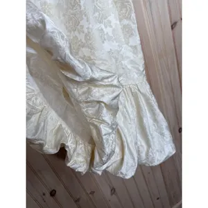 NWT Lulus Silvia Ivory Floral Jacquard Trumpet Midi Dress Banquet Wedding Sz XS thumbnail 8