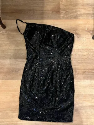 Berlin Nova Black Sequin Dress thumbnail 4