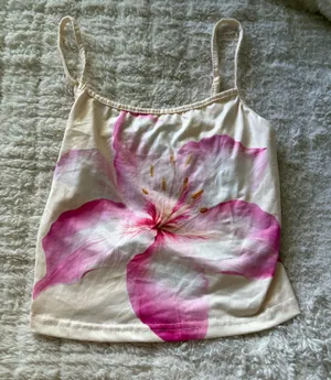 shein flower tank top thumbnail 1