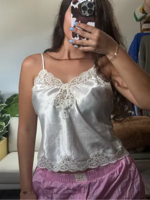 Vintage Victoria’s Secret Lace Slip Top Size medium thumbnail 9