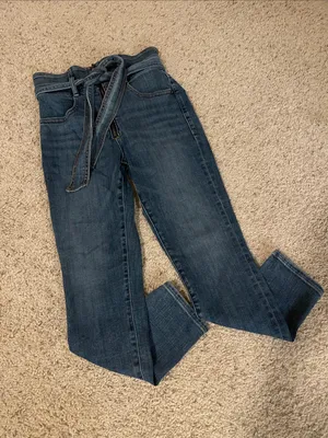 Express super high rise jeans size 0S thumbnail 1