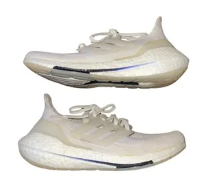 Adidas Ultra-boost 21 Primeblue Sneakers White Size 7.5 Running Athletic Sports thumbnail 1