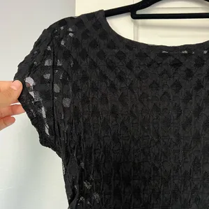 Black lacy free people top thumbnail 2