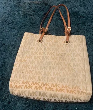 Signature Jacquard North South Tote in Beige / Camel / Brown thumbnail 1