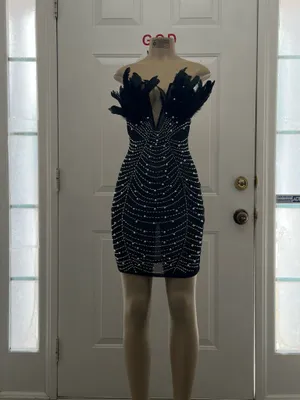 Party dress Black thumbnail 10