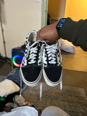 Checkered Vans Sneakers Old Skool thumbnail 3