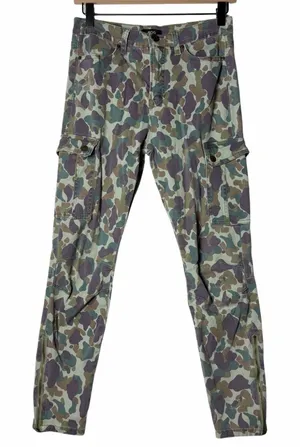 BDG Urban Outfitters Faded Camo Ankle Zip Skinny Cargo Pants Women Size 27 thumbnail 1