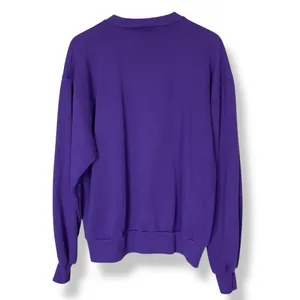 Vintage 90s Sweatshirt Seashells Glitter Gold‎ Ocean Women Size Large Purple Top thumbnail 3