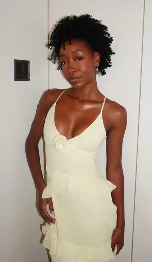 Selfie Leslie Butter Yellow Dress thumbnail 1
