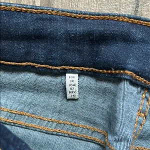 Zara Blue Skinny Jeans with Stretch and Tapered Fit thumbnail 3