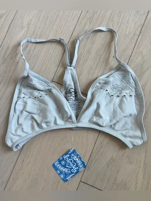 Free People Truth Be Told Bra Bralette in Light Grey NWT thumbnail 2