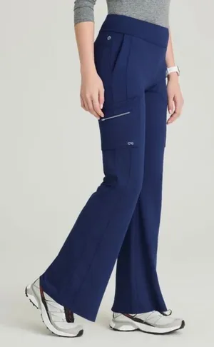 7-Pocket High Rise Flare Scrub Pant thumbnail 1