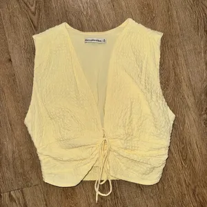 Abercrombie Yellow Blouse thumbnail 2