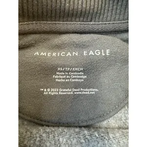 AMERICAN EAGLE AE OVERSIZED GRATEFUL DEAD GRAPHIC SWEATSHIRT WOMENS Size XS 2731 thumbnail 4
