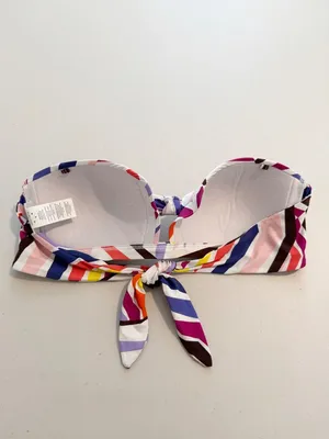 Kate Spade Geobrella Bikini Set Womens Swim Multicolor Tropical Beach Vacation thumbnail 5