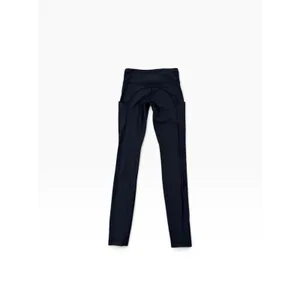 Lululemon Black Cropped Pocket Leggings Size 2 thumbnail 2