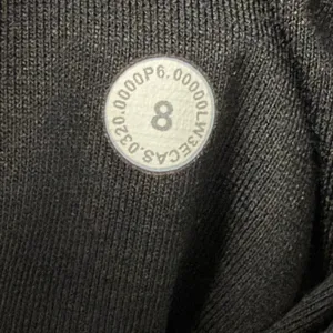 Lululemon RULU Long Sleeve Shirt 8 Camo Black Coal Wrap Front W3ECAS thumbnail 5