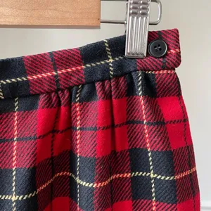 Wallace Tartan Plaid Wool Pencil Skirt 4 6 S thumbnail 2