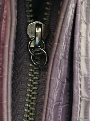 Maxx New York Lilac Croc-Embossed Shoulder Handbag thumbnail 12