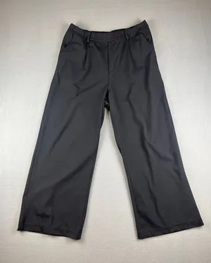 HALARA Black Wide-Leg Dress Pants Size: No tag, 30” waist thumbnail 1