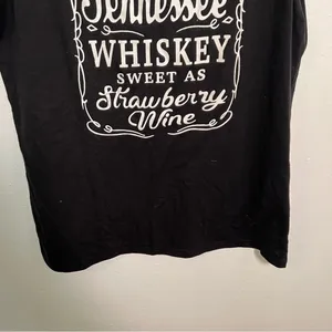 Women's Size Large‎ V-Neck Tank Top Smith Tennessee Whiskey Sweet as Strawberry thumbnail 5