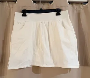 Columbia Golf White A-Line Skirt  with Pockets thumbnail 1