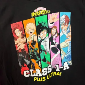 My Hero Academia Class 1a Plus Ultra Anime Tshirt size XL thumbnail 4