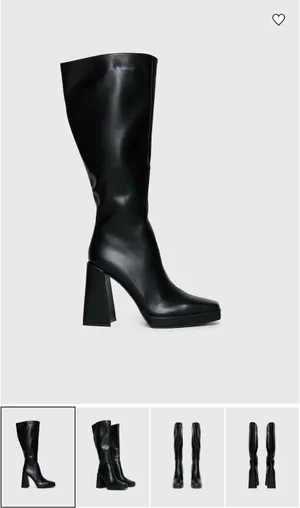 Princess Polly black boots thumbnail 4