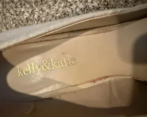 Kelly & Katie Women's Pumps Isabel Kk Heels tan Fabric Size 8 M thumbnail 5