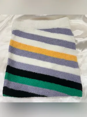NWT Anthropologie Daily Practice Cozy Stripe Sweater Mini Skirt Small Whimsy thumbnail 11